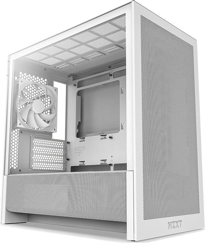 NZXT skříň H3 Flow / microATX / 1x120mm / USB / USB-C / bílá