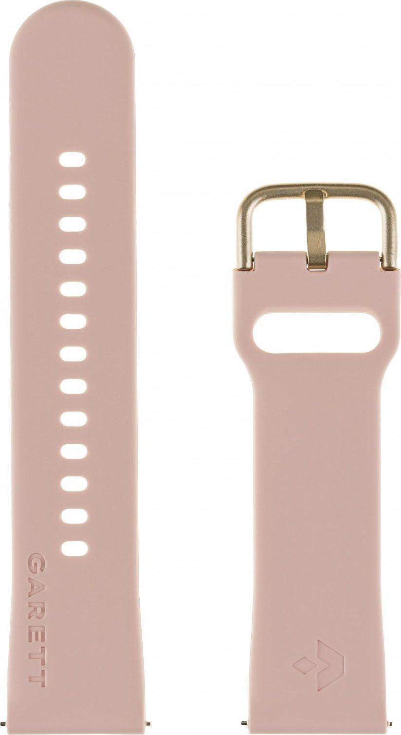 Garett univerzání řemínek 20 mm, světle růžový (pudrový)