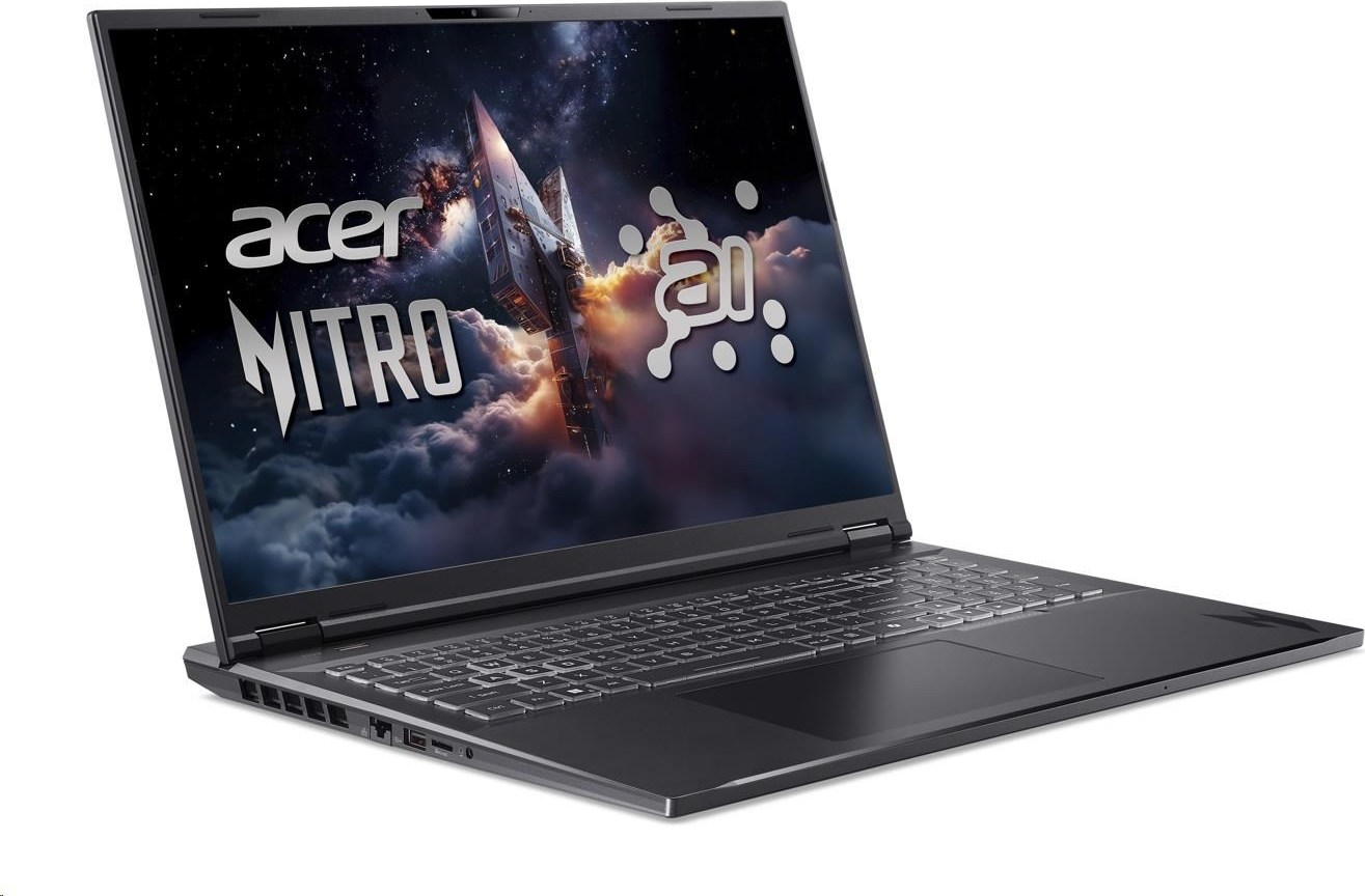 ACER NTB Nitro 18 AI (AN18-61-R3KG),AI 9 365,18" 2560x1600,32GB,1TB SSD,RTX 5060,W11 Home,Obsidian Black