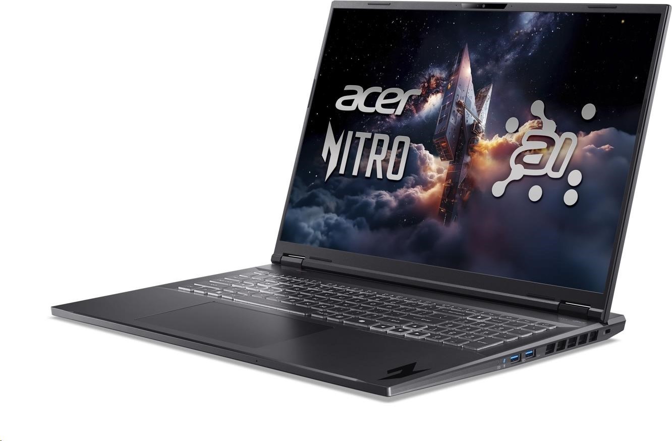 ACER NTB Nitro 18 AI (AN18-61-R3KG),AI 9 365,18" 2560x1600,32GB,1TB SSD,RTX 5060,W11 Home,Obsidian Black