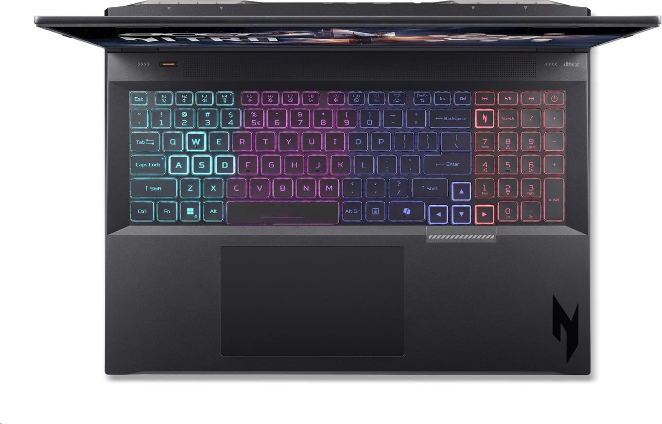 ACER NTB Nitro 18 AI (AN18-61-R3KG),AI 9 365,18" 2560x1600,32GB,1TB SSD,RTX 5060,W11 Home,Obsidian Black
