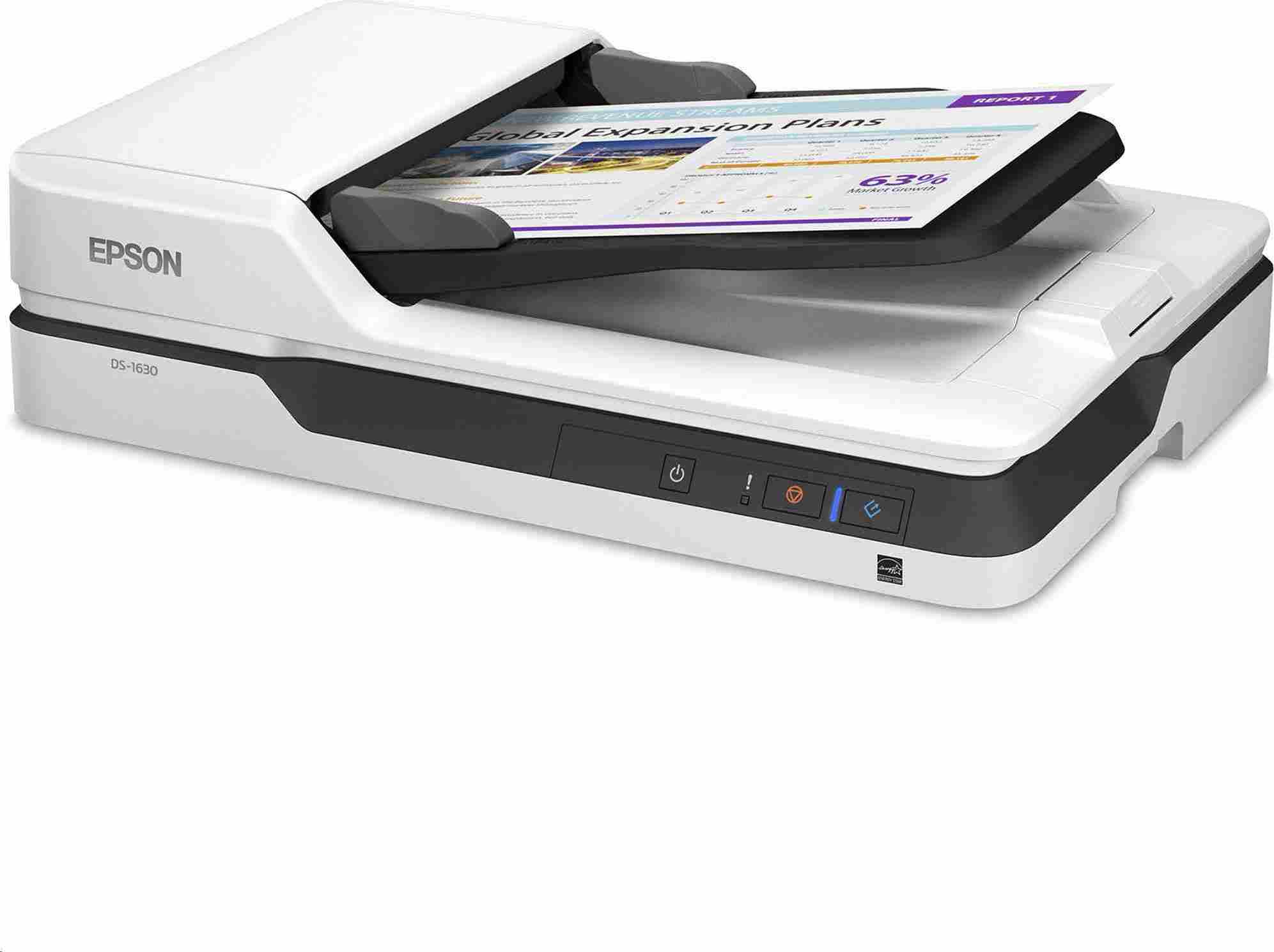 EPSON skener WorkForce DS-1730, A4, 1200x1200dpi, USB, Duplex, Záruka 3 let po registraci