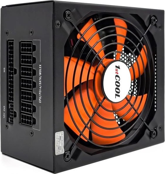 1stCOOL zdroj Golden Worker Evo 750W, 140mm, Plně modulární, 90+, ATX 3.1