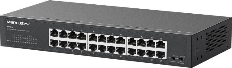 MERCUSYS switch MS124GS (24xGbE, fanless)