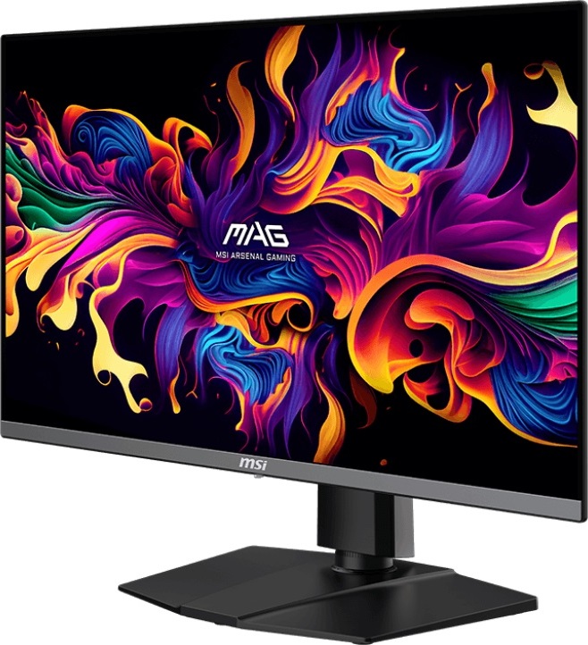 MSI LCD MAG 272UP QD-OLED X24, 26.5", QD-OLED, 4K UHD, 240Hz, 0.03ms, Black, 3R