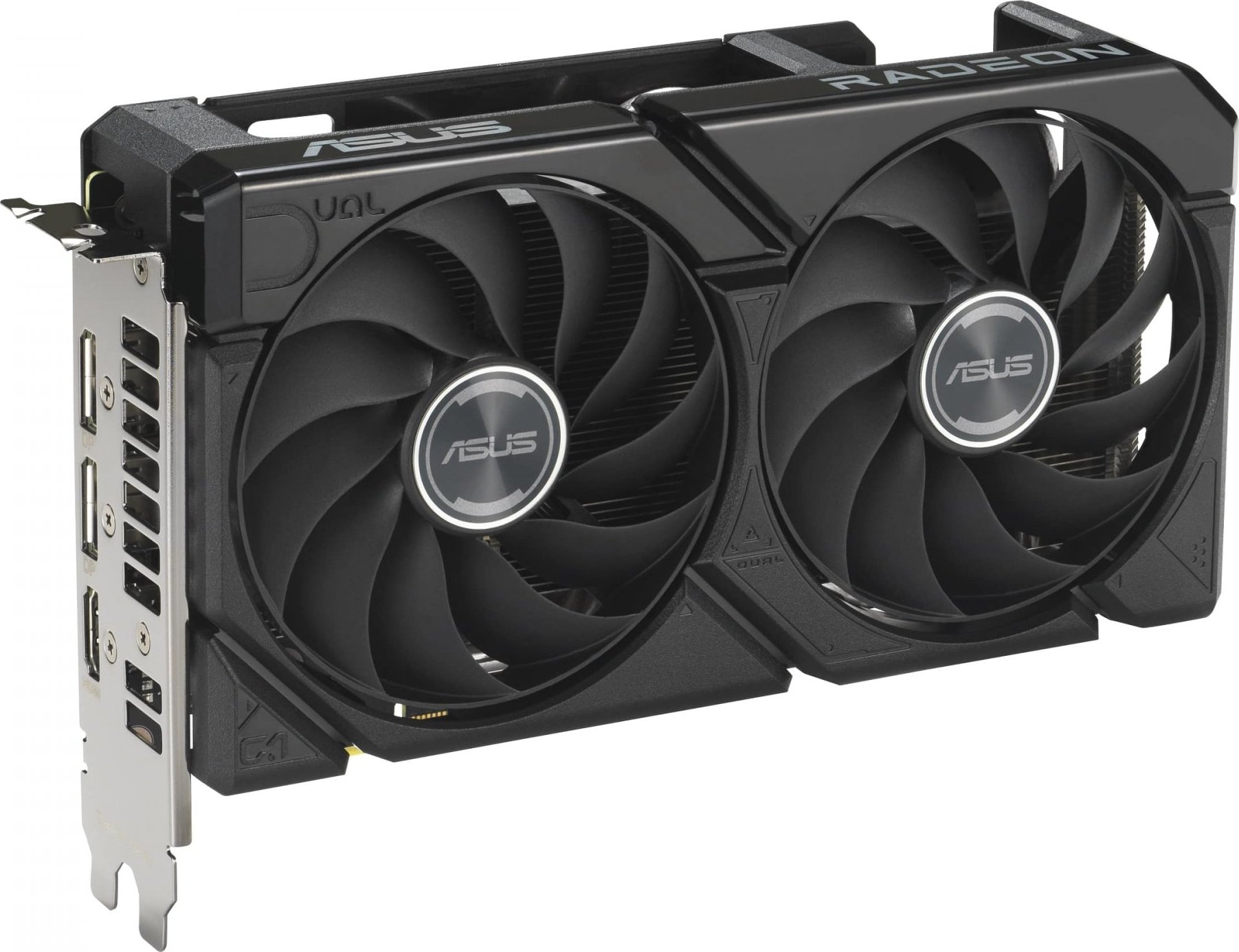 ASUS VGA AMD Radeon RX 9060 XT DUAL 16GB, RX 9060 XT, 16GB GDDR6, 2xDP, 1xHDMI