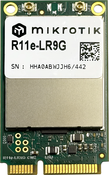 MikroTik R11e-LR9G, LoRa miniPCI-e card pro 902-928MHz