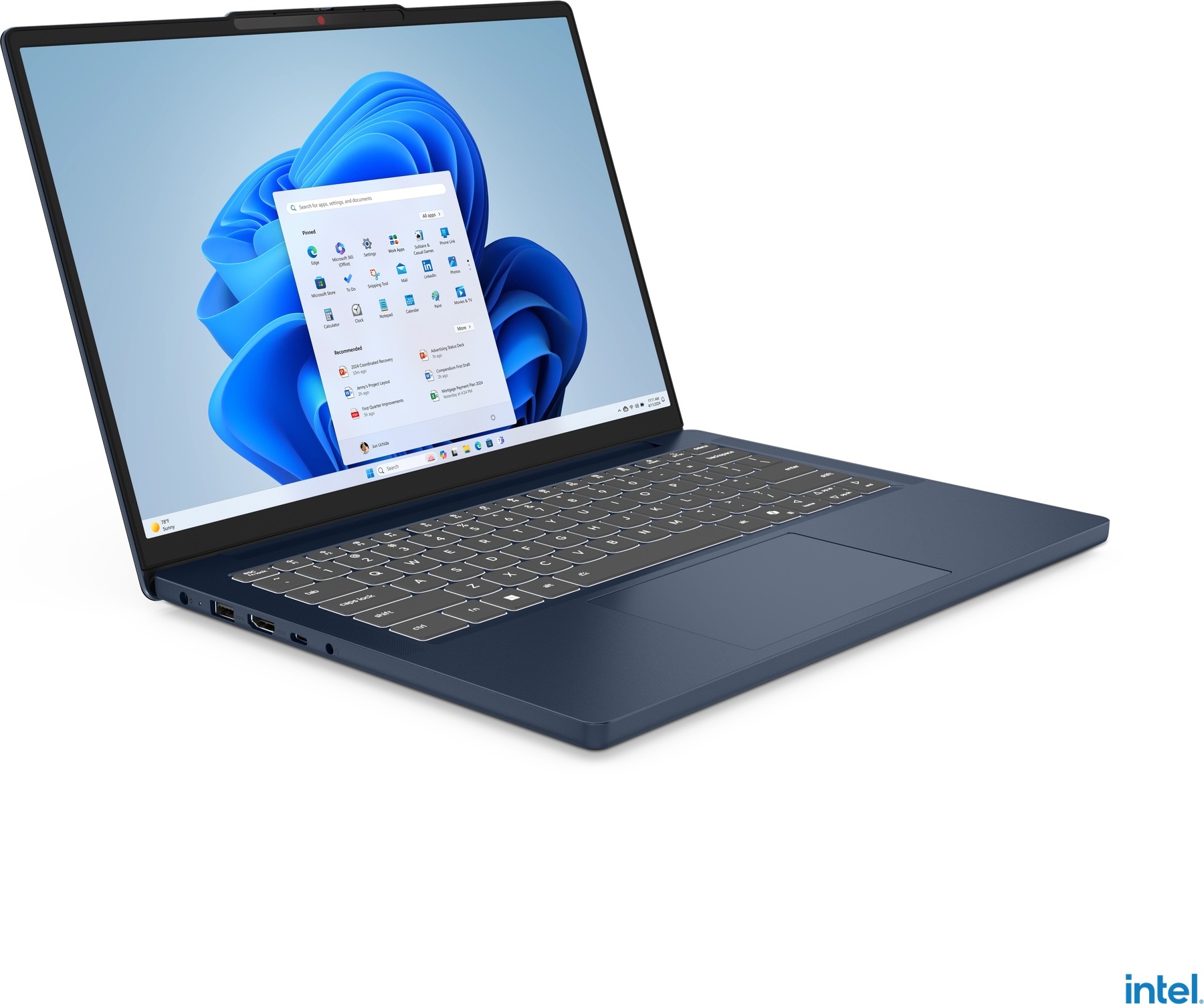 Lenovo IdeaPad Slim 3/14IRH10/i5-13420H/14"/WUXGA/8GB/512GB/UHD Xe/W11H/Blue/2R