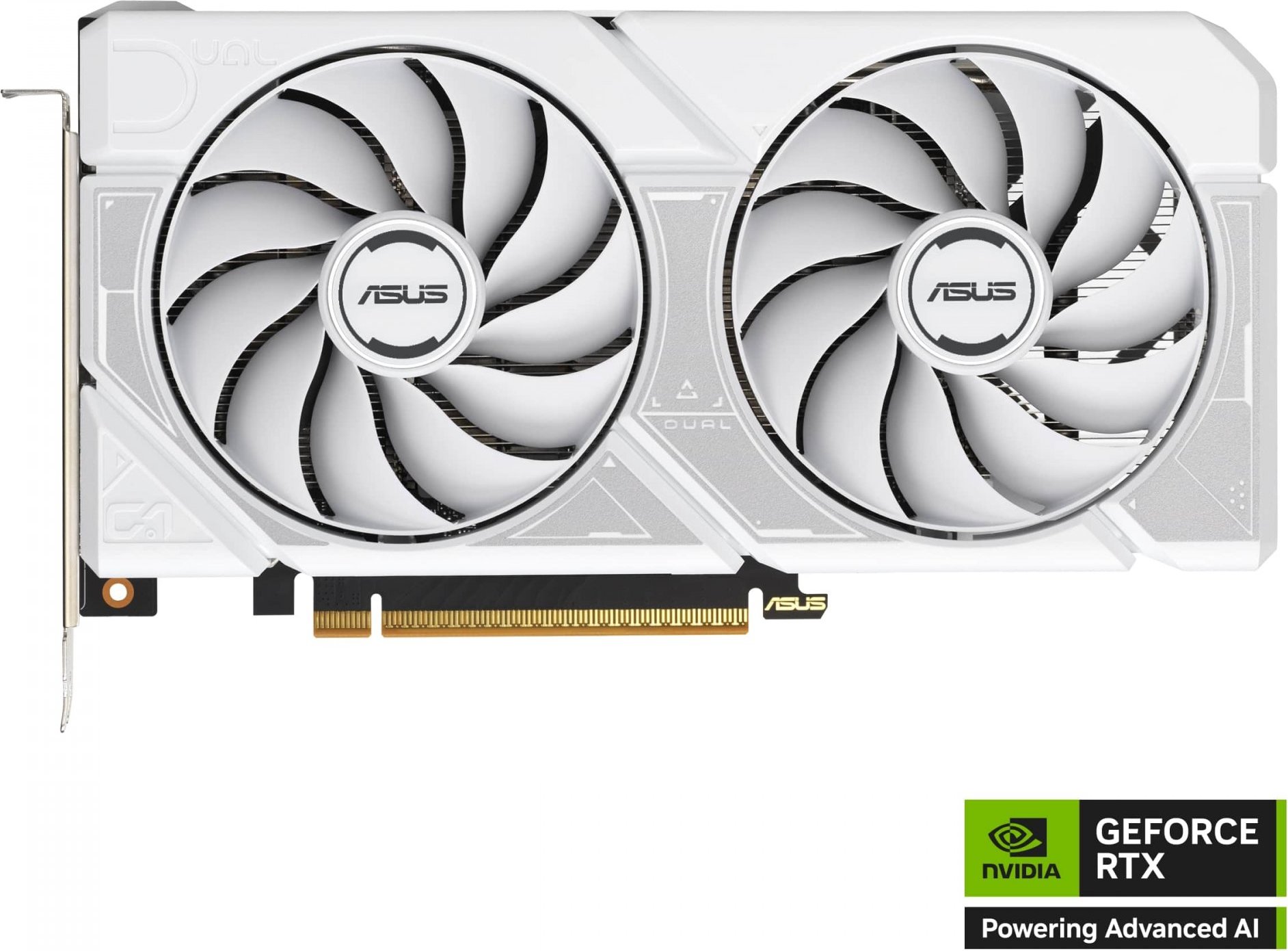 ASUS VGA NVIDIA GeForce RTX 5060 DUAL OC 8G WHITE, 8GB GDDR7, 3xDP, 1xHDMI