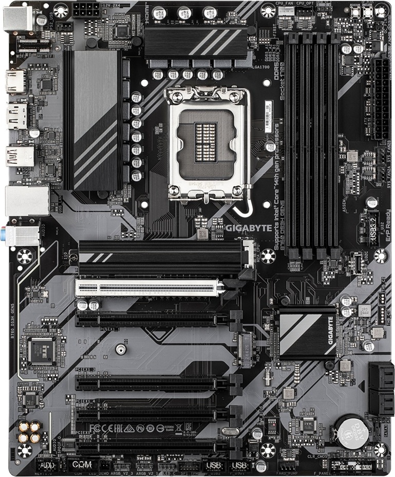 GIGABYTE MB Sc LGA1700 B760 DS3H GEN5, Intel B760, 4xDDR5, 1xDP, 1xHDMI