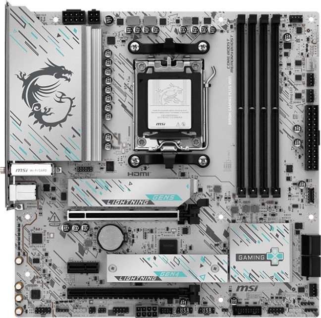 MSI B850M GAMING PLUS WIFI/AM5/mATX