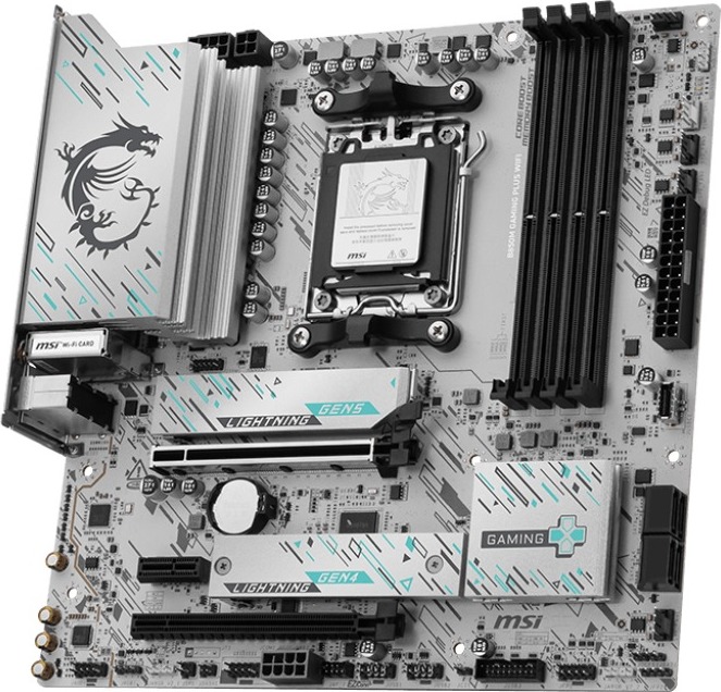 MSI B850M GAMING PLUS WIFI/AM5/mATX