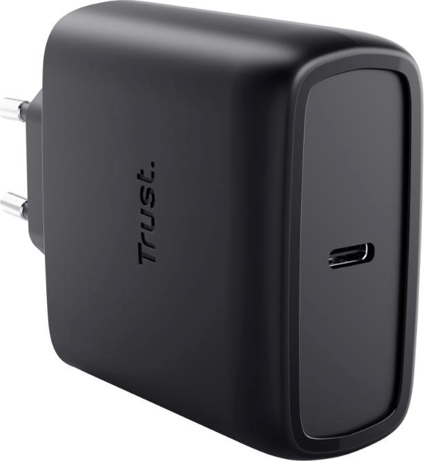 TRUST GaN Nabíječka MAXO 65W, USB-C, černá