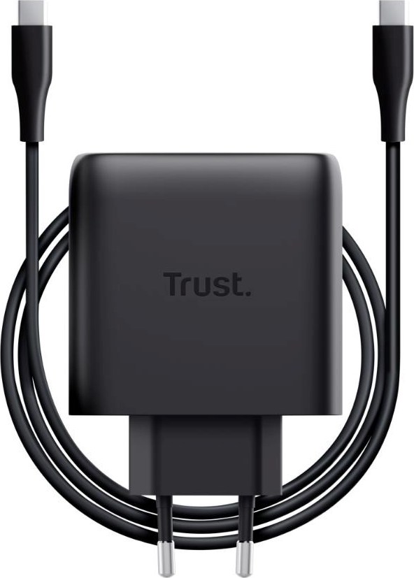 TRUST GaN Nabíječka MAXO 65W, USB-C, černá