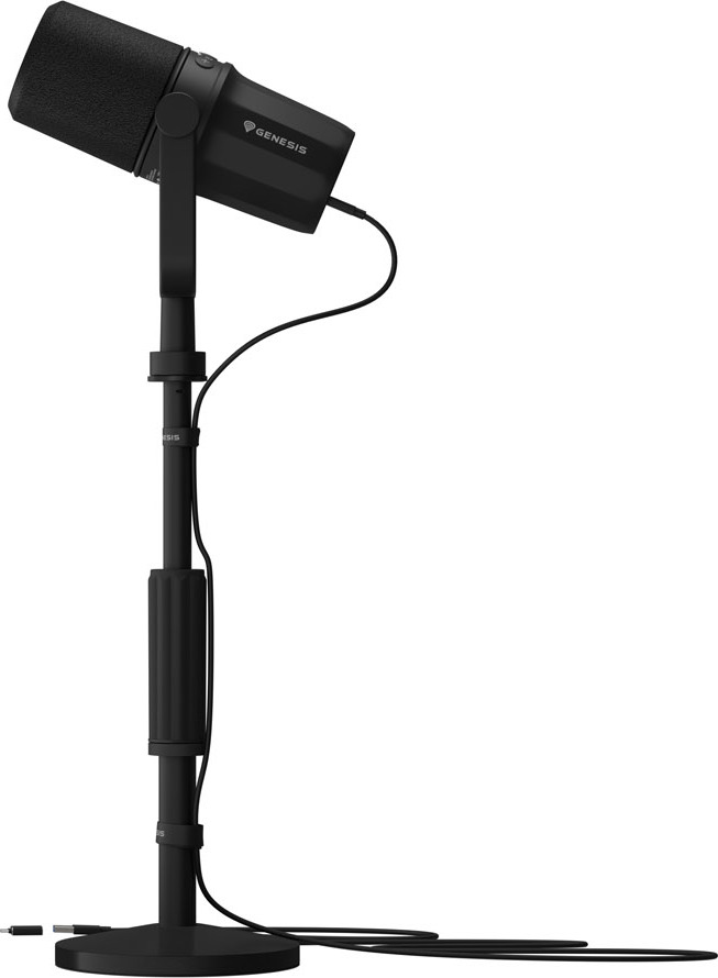 Streamovací mikrofon Genesis RADIUM 750D, USB/XLR, stojan