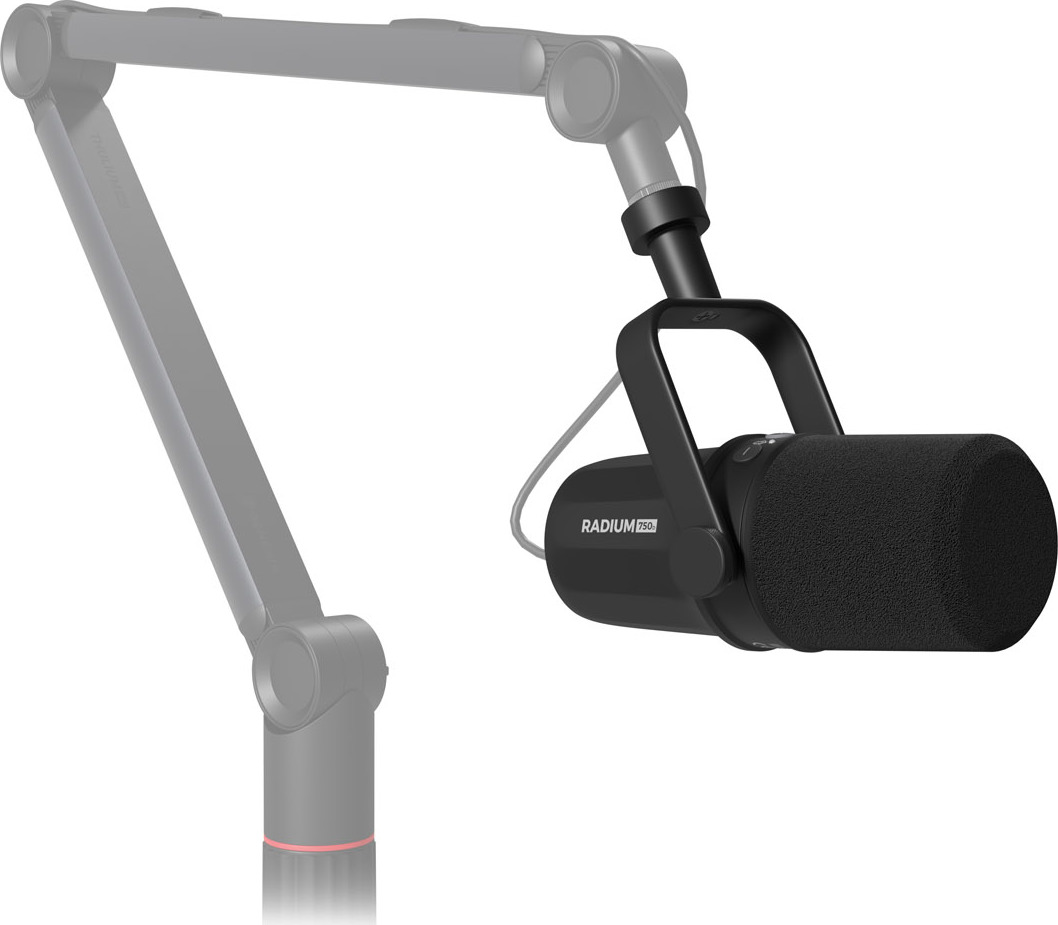 Streamovací mikrofon Genesis RADIUM 750D, USB/XLR, stojan