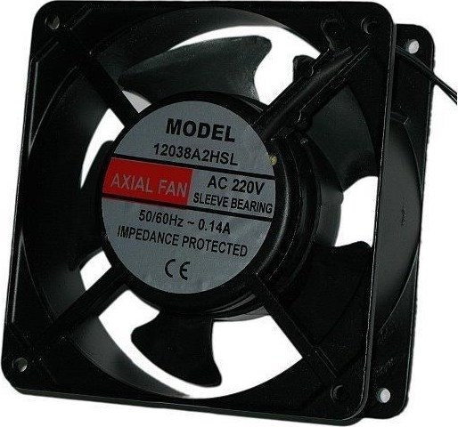 XtendLan 19" ventilace pro nástěnné rozvaděče XtendLan, ventilátor 120mm