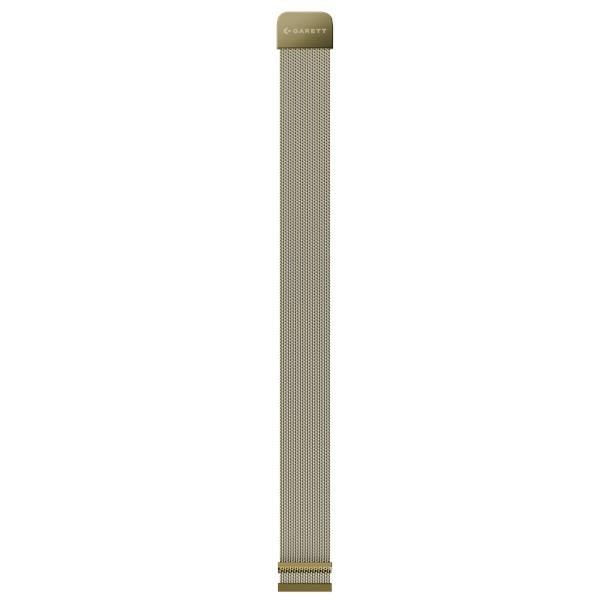 Garett univerzální řemínek 20 mm, zlatý kovový, typ Mesh