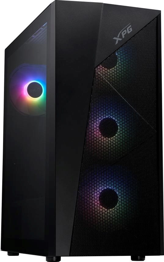 ADATA XPG case LANDER 500 Mid-Tower, bez zdroje, 4x 120mm ARGB Fan, Černá