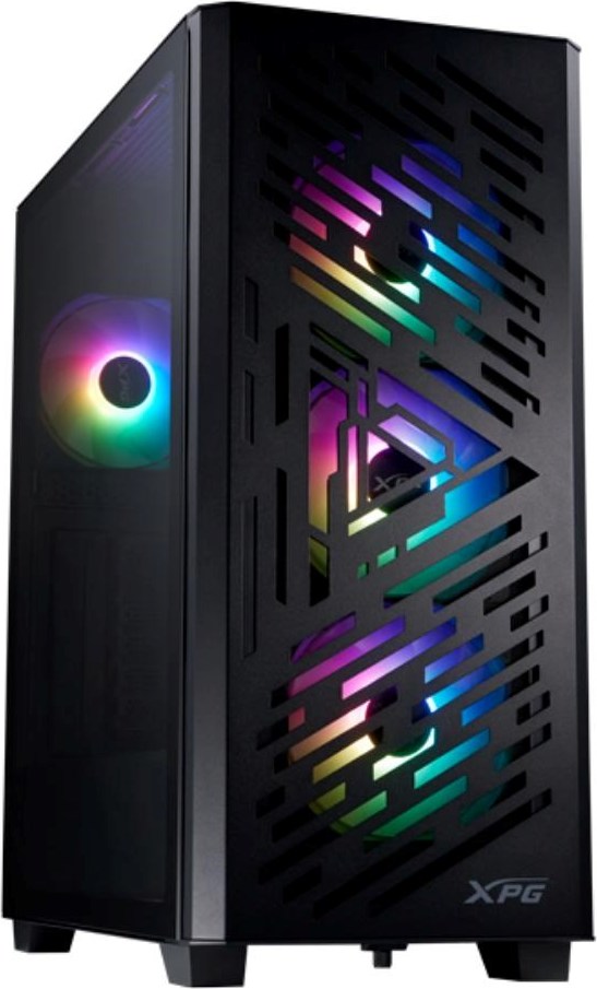 ADATA XPG case LANDER 501 Mid-Tower, bez zdroje, 4x 120mm ARGB Fan, Černá