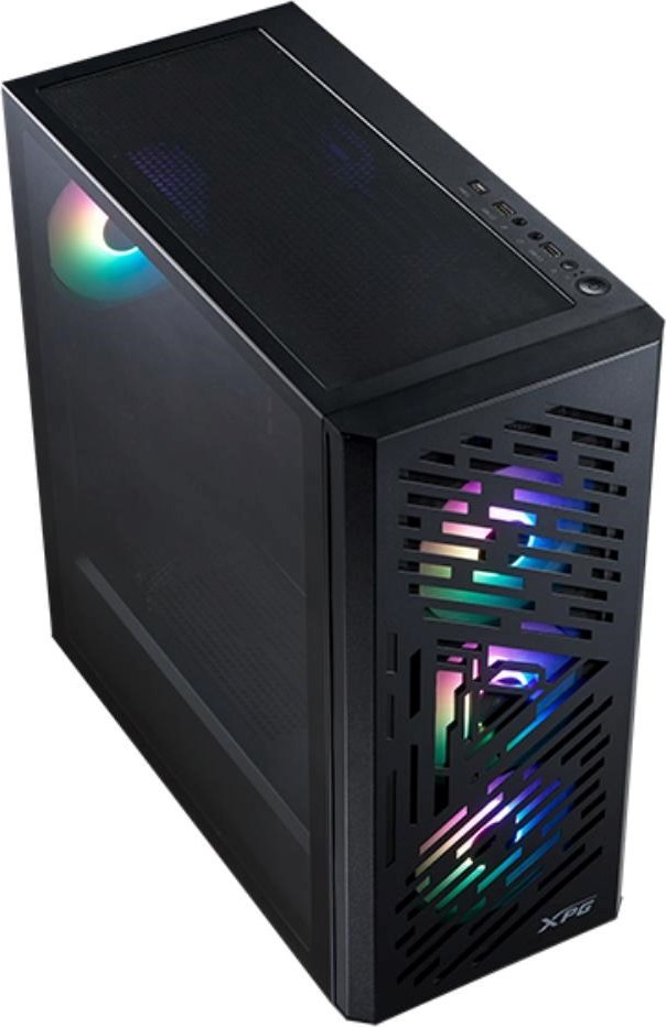 ADATA XPG case LANDER 501 Mid-Tower, bez zdroje, 4x 120mm ARGB Fan, Černá