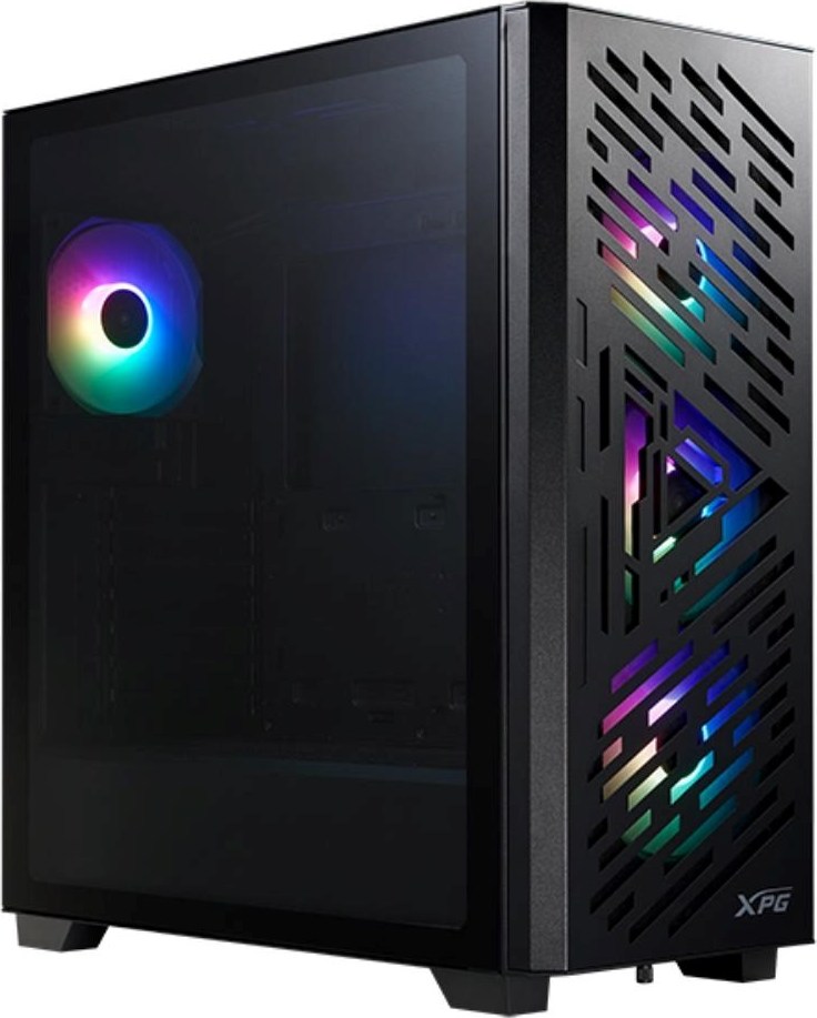 ADATA XPG case LANDER 501 Mid-Tower, bez zdroje, 4x 120mm ARGB Fan, Černá
