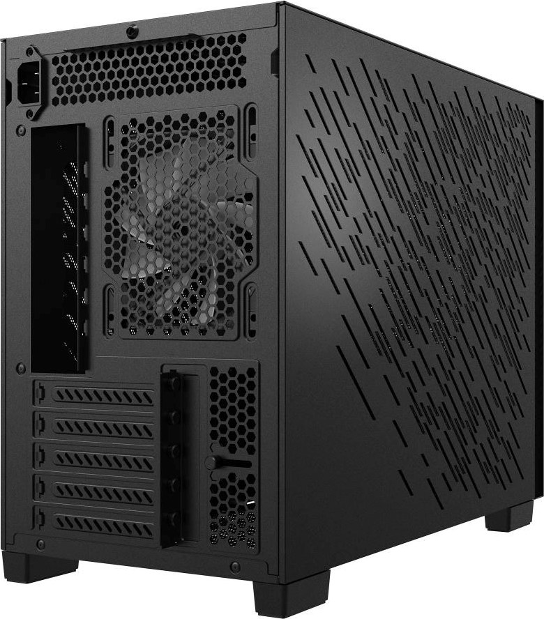 ADATA XPG case VALOR AIR NANO Mini-Tower, bez zdroje, 1x 120mm ARGB Fan, Černá