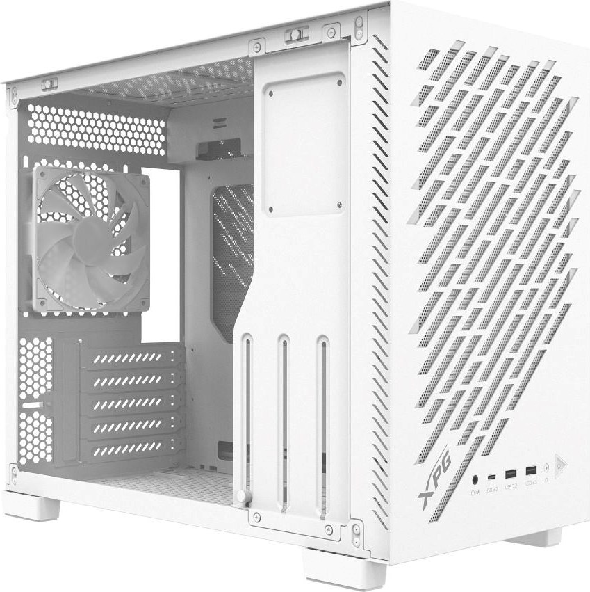 ADATA XPG case VALOR AIR NANO Mini-Tower, bez zdroje, 1x 120mm ARGB Fan, Bílá