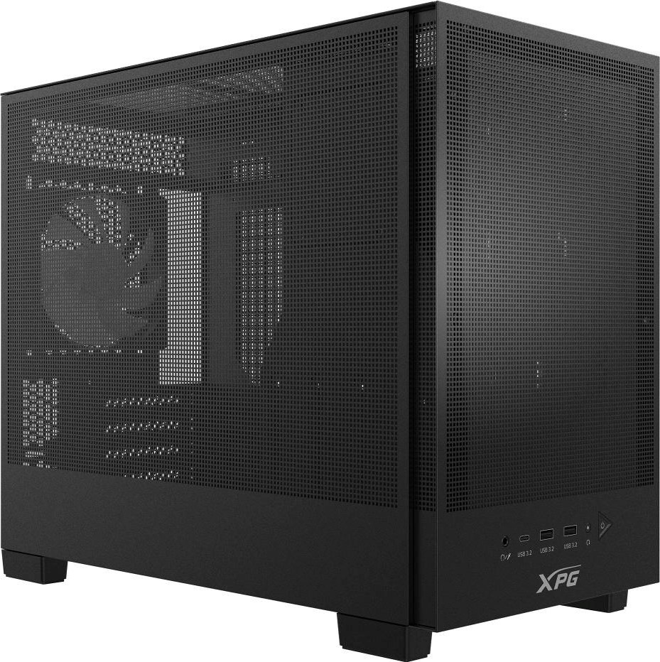 ADATA XPG case VALOR MESH NANO Mini-Tower, bez zdroje, 1x 120mm ARGB Fan, Černá