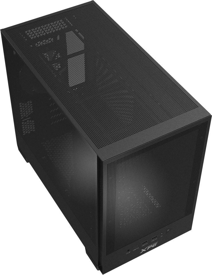 ADATA XPG case VALOR MESH NANO Mini-Tower, bez zdroje, 1x 120mm ARGB Fan, Černá