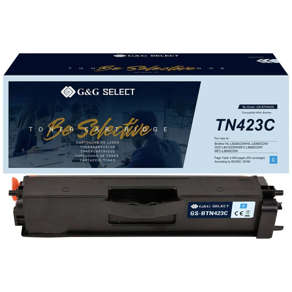 G&G orig. Kompatibilný toner G&G Select TN-423C Cyan pre Brother na 4000 strán