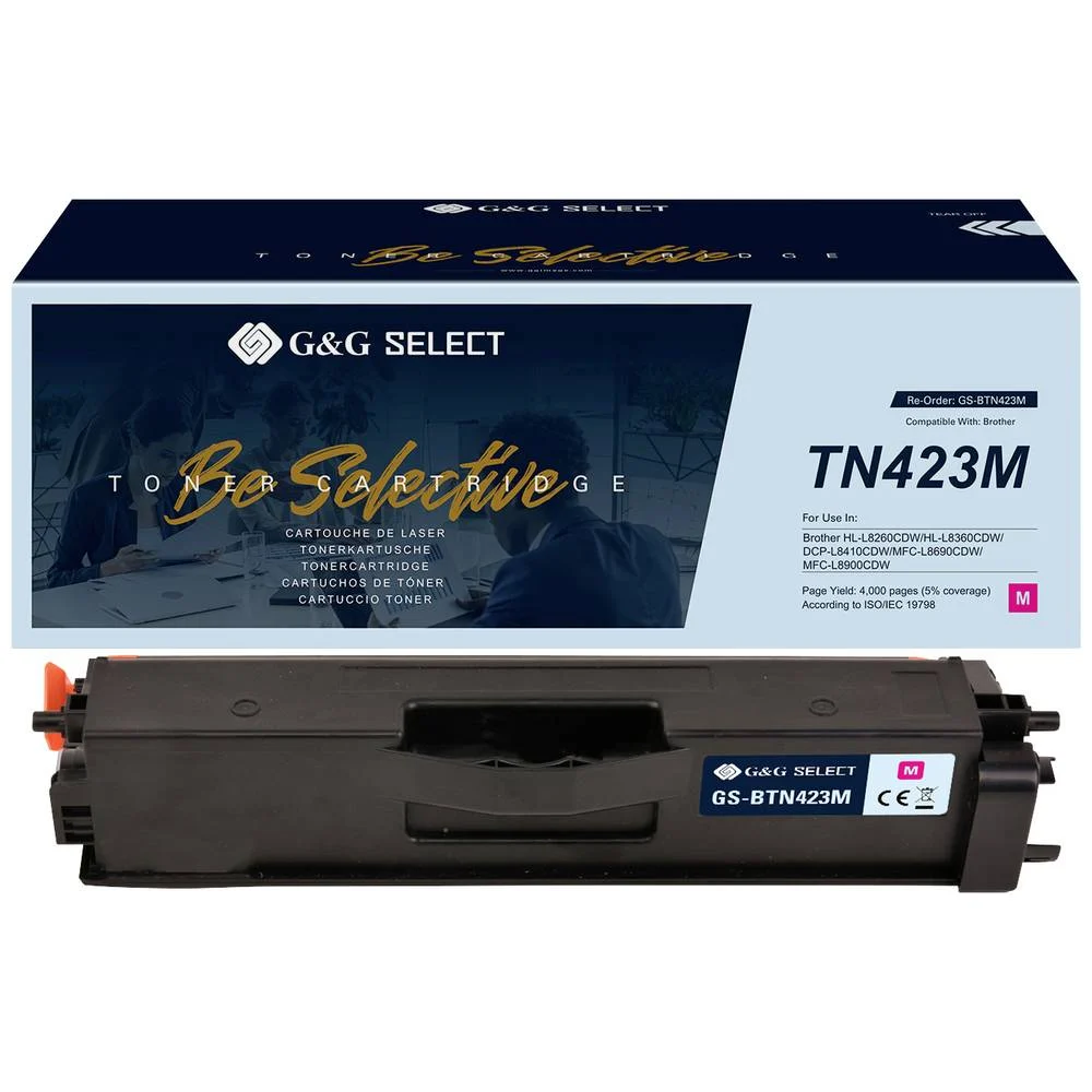G&G orig. Kompatibilný toner G&G Select TN-423M Magenta pre Brother na 4000 strán