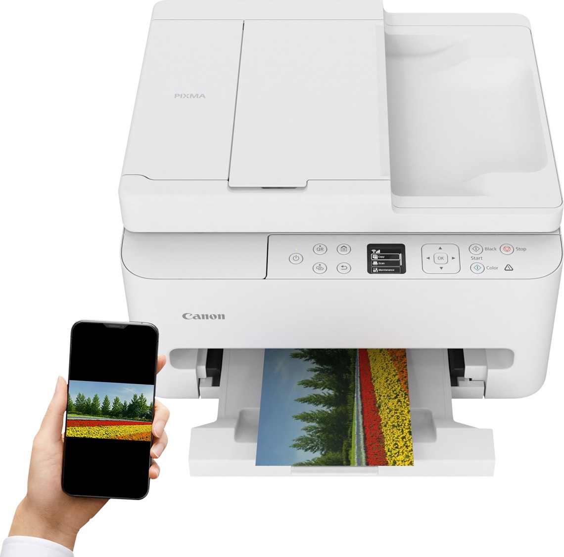 Canon PIXMA Tiskárna TS7550i - barevná, MF (tisk,kopírka,sken,cloud), display, duplex, ADF, USB, Wi-Fi