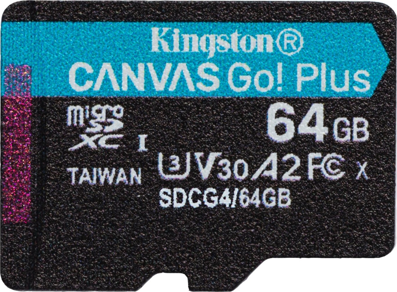 Kingston Canvas Go Plus A2/Micro SDXC/64GB/UHS-I U3 / Class 10