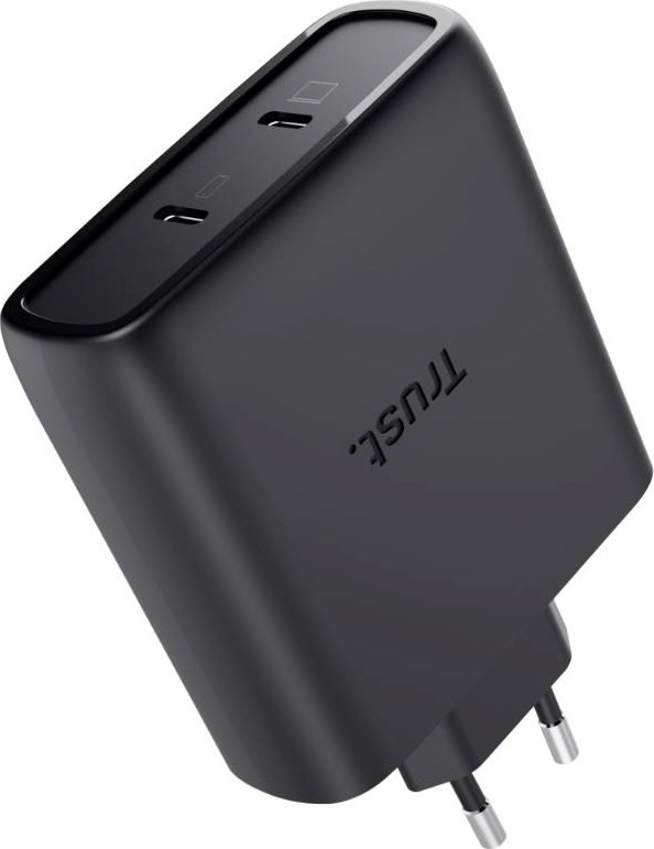 TRUST GaN Nabíječka MAXO 100W 2-Port, USB-C, černá