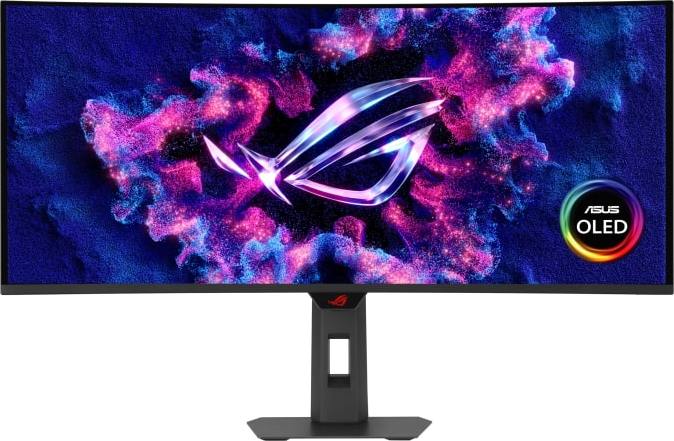 ASUS LCD ROG Strix OLED XG34WCDG, 34" 3440x1440, 250nits, 175Hz, 0,03ms, 178/178, USB, DP, HDMI, Audio, VESA, Black