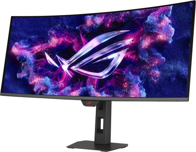 ASUS LCD ROG Strix OLED XG34WCDG, 34" 3440x1440, 250nits, 175Hz, 0,03ms, 178/178, USB, DP, HDMI, Audio, VESA, Black