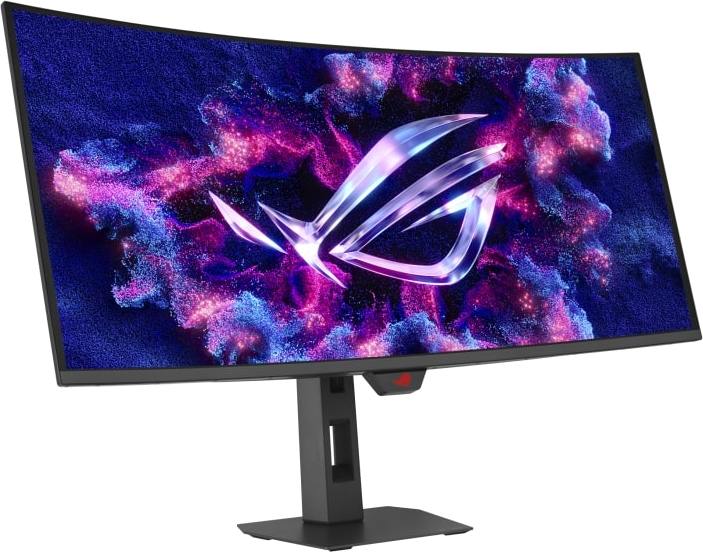 ASUS LCD ROG Strix OLED XG34WCDG, 34" 3440x1440, 250nits, 175Hz, 0,03ms, 178/178, USB, DP, HDMI, Audio, VESA, Black
