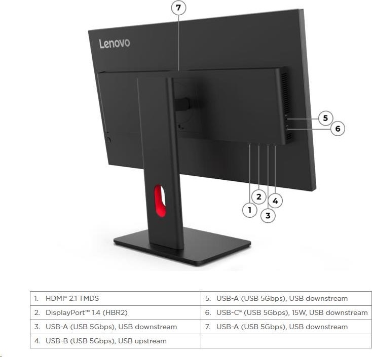 LENOVO LCD ThinkVision T27Q-40- 27",IPS,mat,16:9,2560x1440,178/178,4/6ms,350cd/m2,1500:1,CAM,DP,HDMI,PIVOT,VESA,3Y