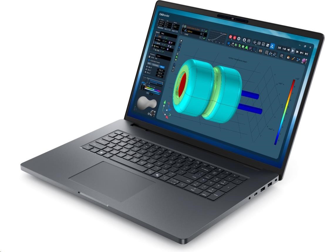 DELL NTB Pro Max Plus 18 MB18250/U7-265HX/32GB/1TSSD/18" QHD+/IR Cam/NVI RTX 3000/280W Type-C/WLAN/Bck Kb/W11P/3Y PS NBD