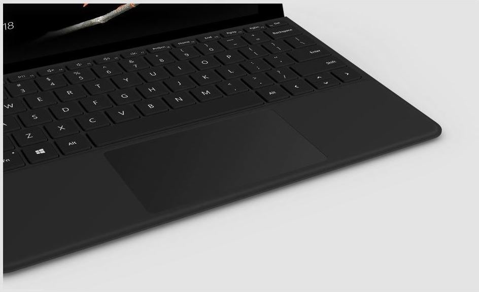 Microsoft Surface Go Type Cover (Black) Refresh, Commercial, HU