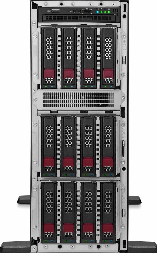 Hewlett Packard Enterprise HPE PL ML350g11 4510 (2.4G/12C) 1x32G (P64706) 2x4TB/7.2k SATA LFF VROC 2x1000W 4p1G Smart Choice