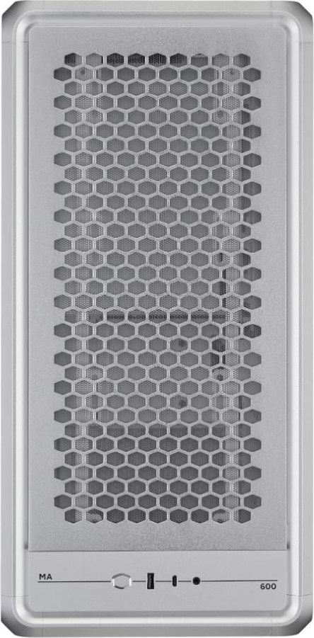 CoolerMaster Cooler Master case MasterFrame 600, Průhledná bočnice, ATX, 3x 140mm ARGB Fan, 1x 120mm ARGB Fan, ARGB Hub, Stříbrná