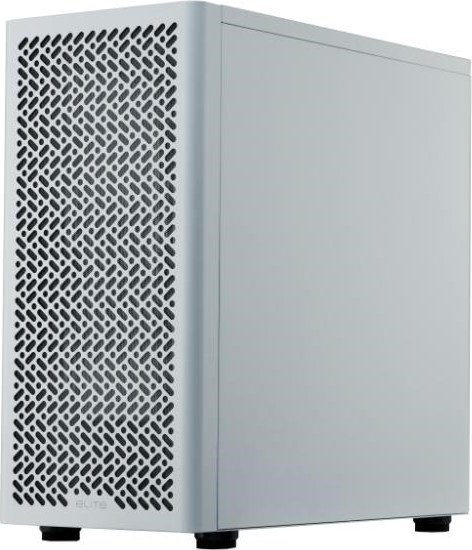 CoolerMaster Cooler Master case Elite 502 White Lite, Průhledná bočnice, ATX, 1x 120mm Fan, bílá