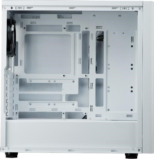 CoolerMaster Cooler Master case Elite 502 White Lite, Průhledná bočnice, ATX, 1x 120mm Fan, bílá