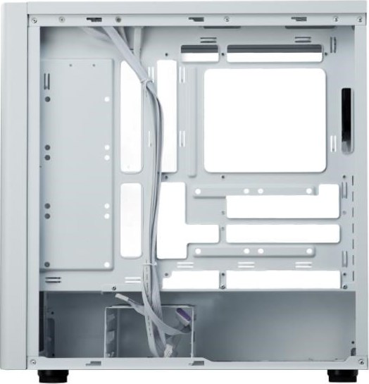 CoolerMaster Cooler Master case Elite 502 White Lite, Průhledná bočnice, ATX, 1x 120mm Fan, bílá