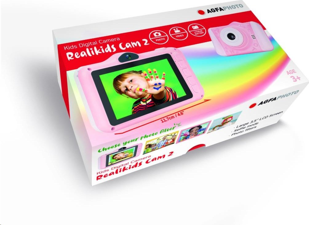 AGFAPHOTO Realikids Cam 2 Pink