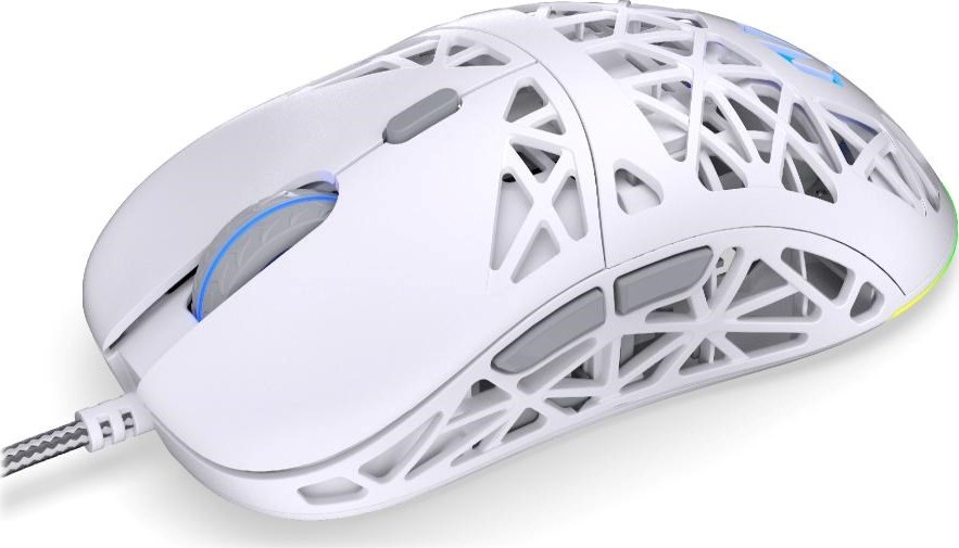 Endorfy Herní myš LIV Onyx White, Drátová, ARGB, bílá