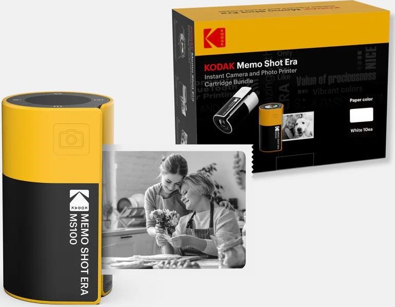 KODAK fotoaparát s tiskárnou štítků MemoShot Era MS100