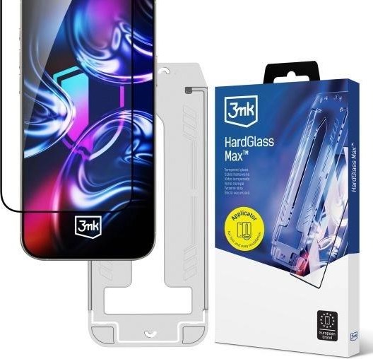 3mk tvrzené sklo HardGlass Max FrameFit pro Apple iPhone 17 Pro